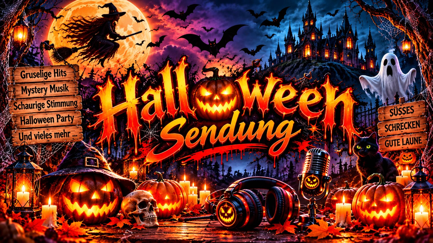 Sendevorlage Halloween